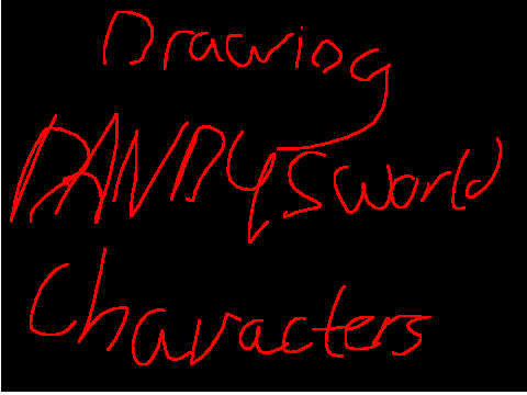 Drawing Dandys world characters pt.1