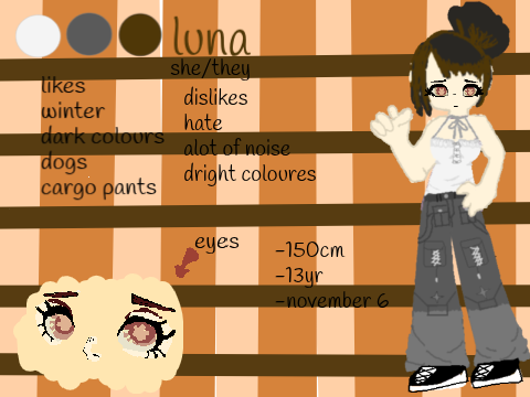 new oc .｡*ﾟ+.*.｡ ﾟ+..｡*ﾟ+