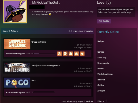 GUYS I HAVE A STEAM ACCOUNT NOW