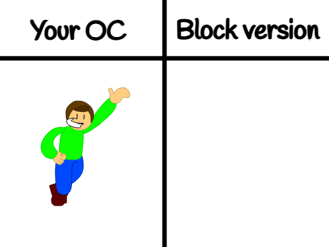 I’ll turn your OC into a block remix