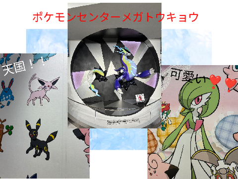 ポケモンセンターメガトウキョウに行ってきた