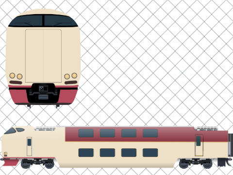 285系素材