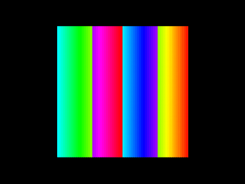 Sorts Visualizer - Rainbow Bars