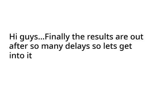 Game Contest Results