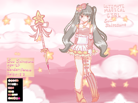 Suu Shirosame ref sheet