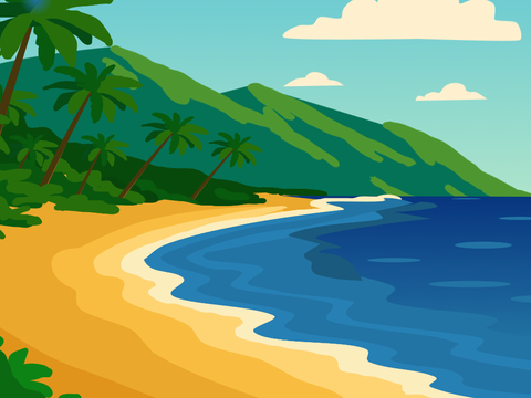 Island parallax