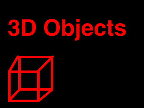 3D Objects