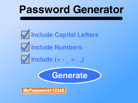 Password Generator