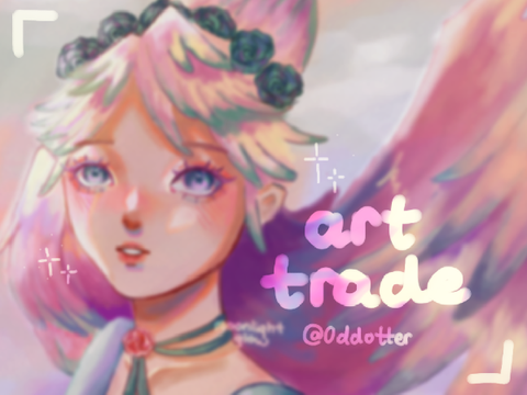 art trade with @0ddotter