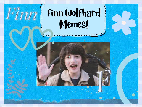 Finn Wolfhard Memes remix