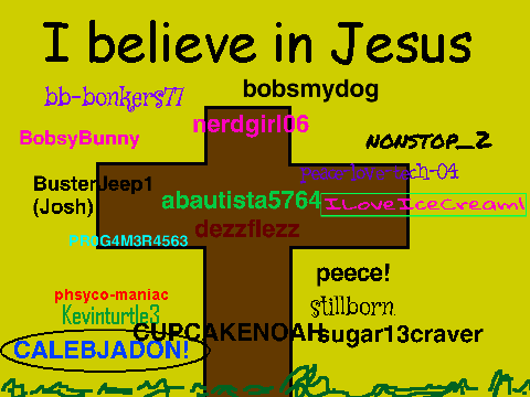 Sign Your Username If You Believe In Jesus remix by calebjadon remix remix