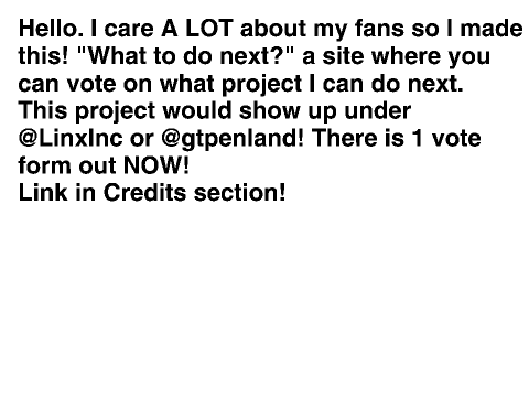Announcing!!! "What to do next?"!