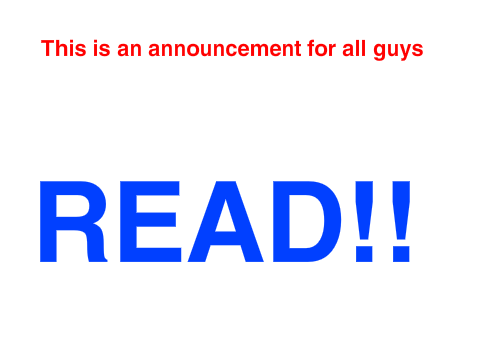 A message, to anyone who will read