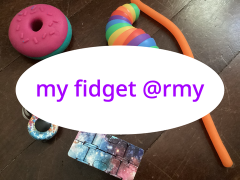 My fidget @rmy for school tomorrow