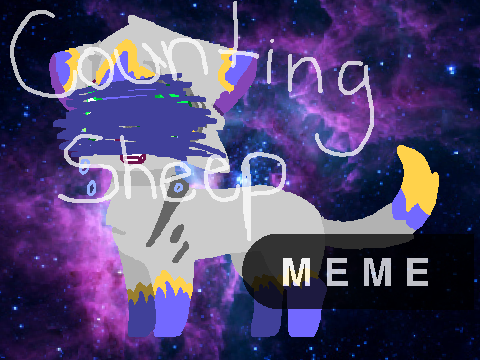 c o u n t i n g  s h e e p [MEME]