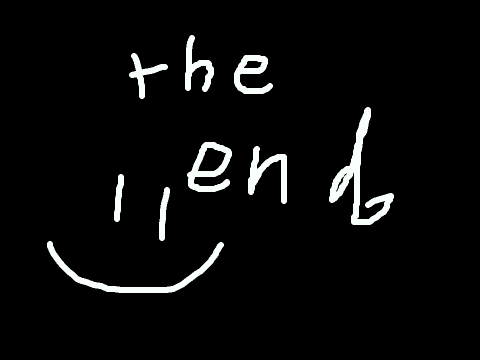 The end