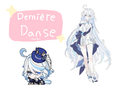 Dernière Danse karaoke (English version)