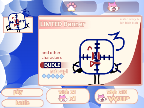 dudle for sosc gacha