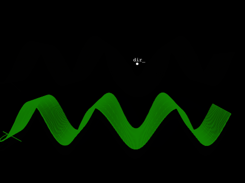 3D sin wave generator