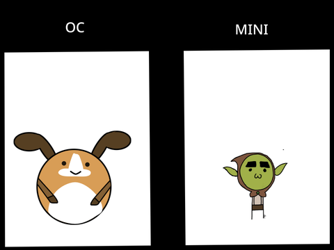 Remix and i'll mini-fy your oc in my style! remix