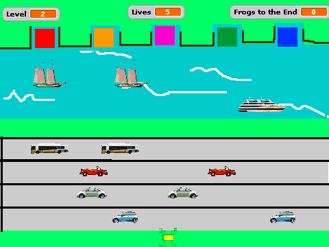 Frogger Scratch Edition!