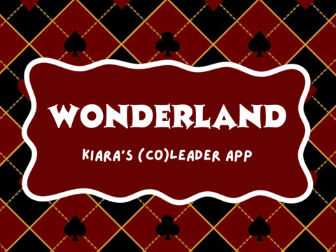 [GOTHIC <333] Wonderland ♧ Kiara’s November ‘25 Leader App