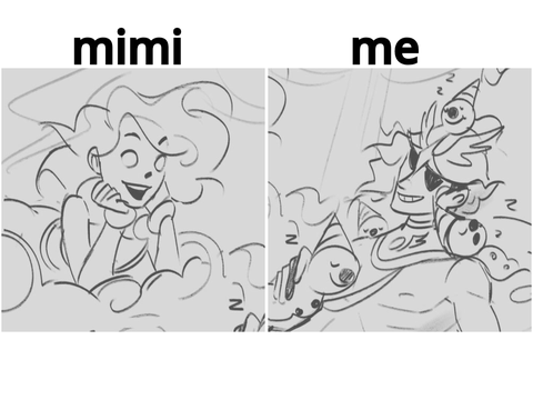 matching pfps for mimi & me :3