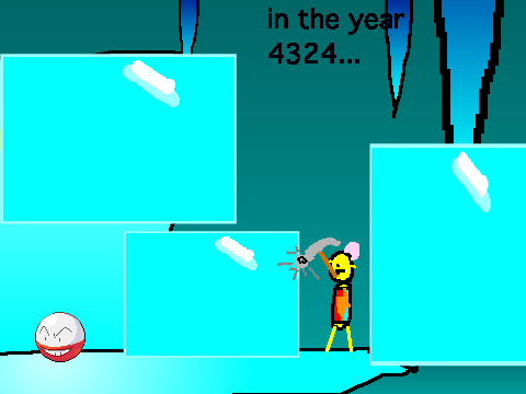 Add yourself freezing in the cave remix