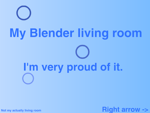 Blender Living Room