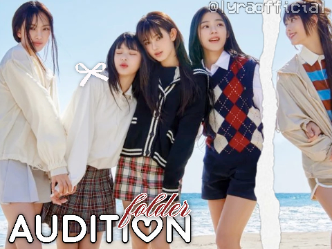 ꪆ୧ audition ☆ foldꫀr ꒱