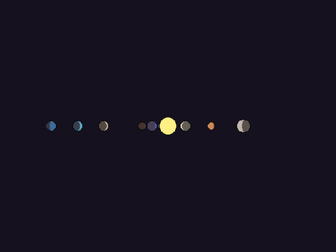 Finally, a 3D Solar System, In Orthographic Projection