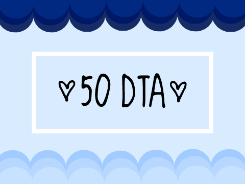 ✧50 Followers DTA✧