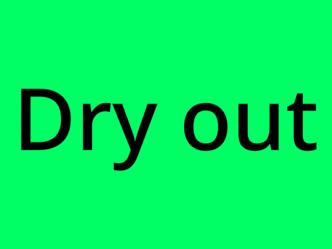 Dry out song