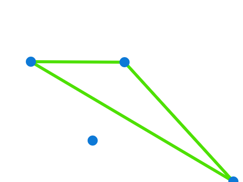 Point to Triangle Collision