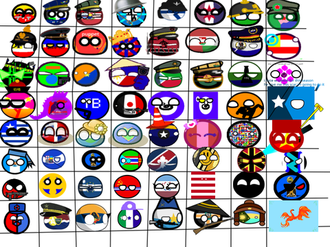 Add your country ball / micronation now!!! remix