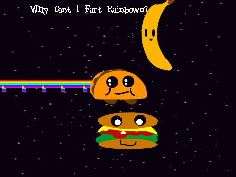 I wanna be nyan cat when I grow up!