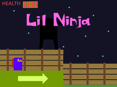 Lil Ninja  - game idea