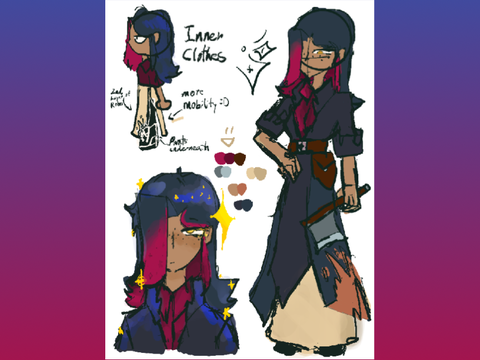 Alice Lancelot - Character Reference Sheet :3