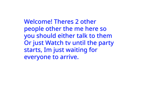 (FOR THE PARTY): [6] 
