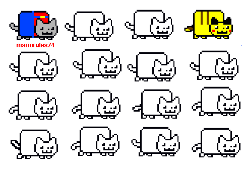 add yourself as a nyan cat remix