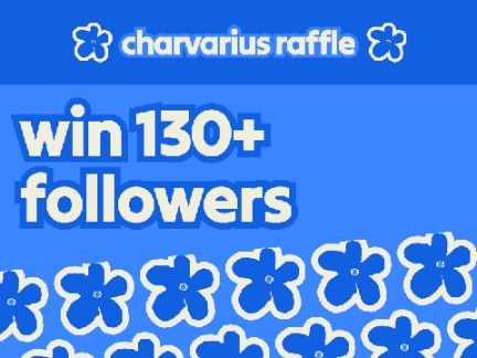 Win 130+ Followers! Charvarius Raffle remix