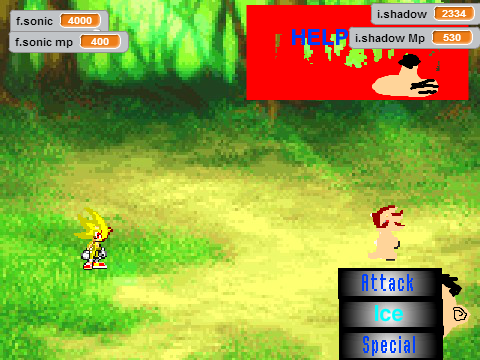 super sonic vs light speed  shadow 2 player mode :] remix