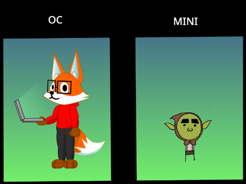 Remix and i'll mini-fy your oc in my style! remix
