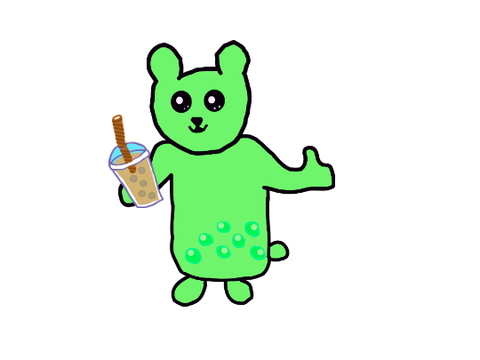 I'm a Boba Bear meme template