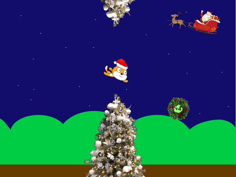 Flappy Bird(偽）聖誕節版
