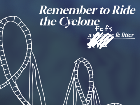 048. closed! "remember to ride the cyclone" a fcfs fc parented litter