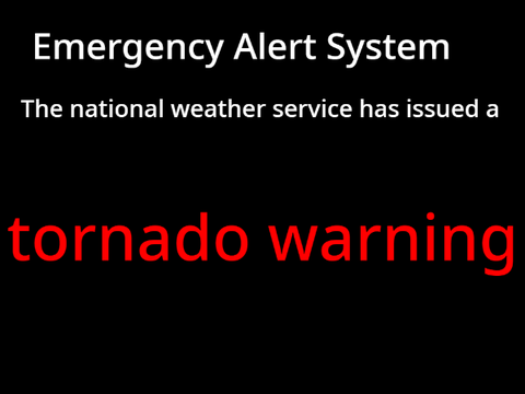 tornado warning mock