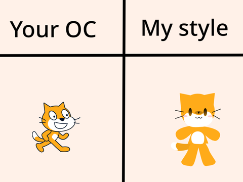 100 followers ------Your OC, My style remix