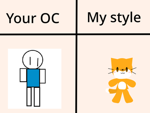 100 followers ------Your OC, My style