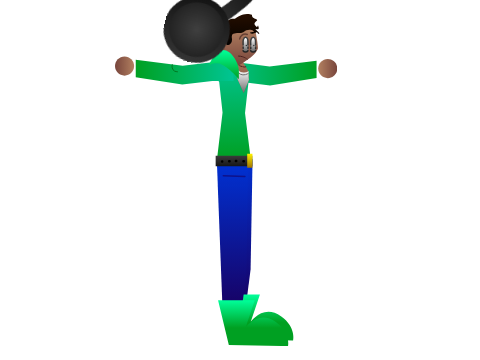 IoS Marv constantly getting hit by a frying pan prob thrown by Orbity